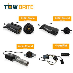 TowBrite 6" Outrigger Wireless Tow Light Set (Lithium)