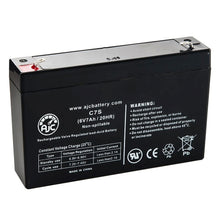 Load image into Gallery viewer, 6v 7ah Lead Acid Battery